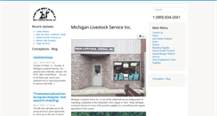 Desktop Screenshot of michiganlivestock.com